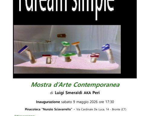 Luigi Smeraldi AKA Peri in mostra nella Pinacoteca Nunzio Sciavarrello